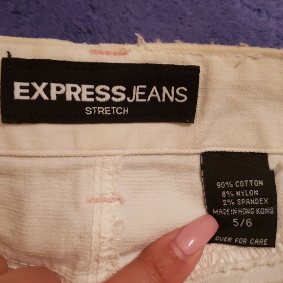 White jean skirt - Picture 3 of 3